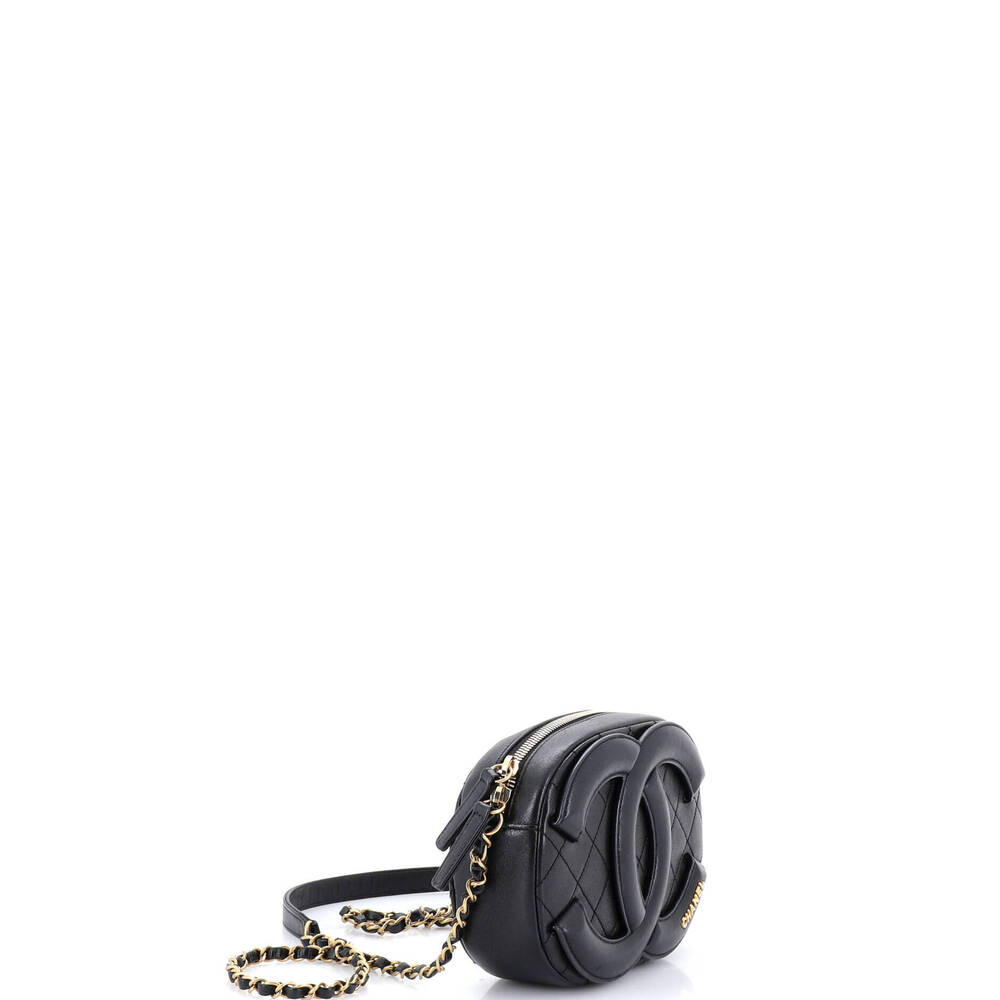 Chanel Small Coco Midnight Camera Case Quilted Lambskin - Picture 2 of 7